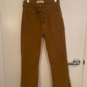Madewell courderoy pants